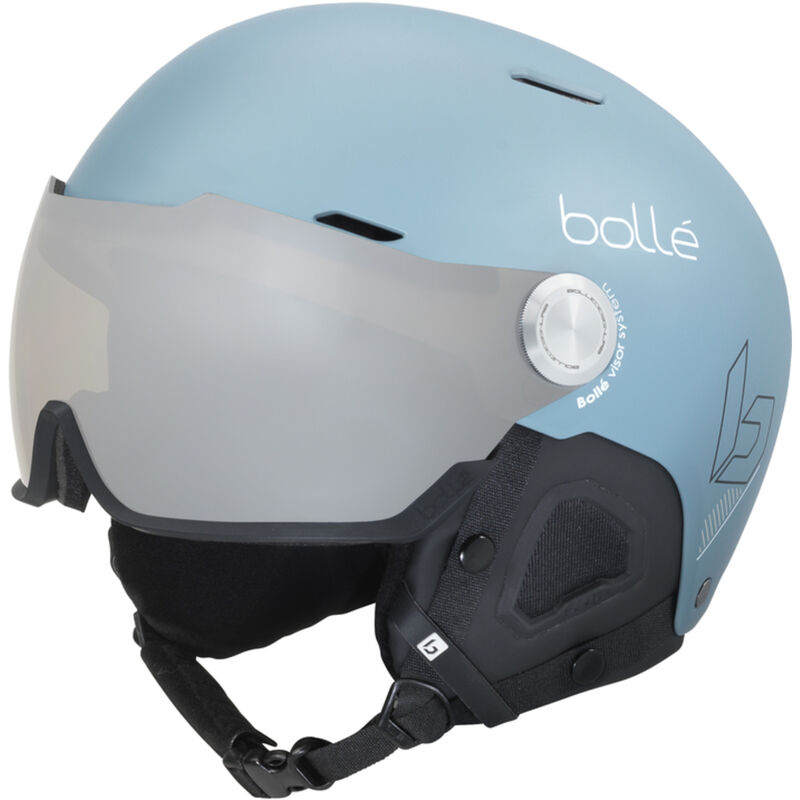MIGHT VISOR, Storm Blue Matte-Brown Gun Cat 2, hi-res image number null